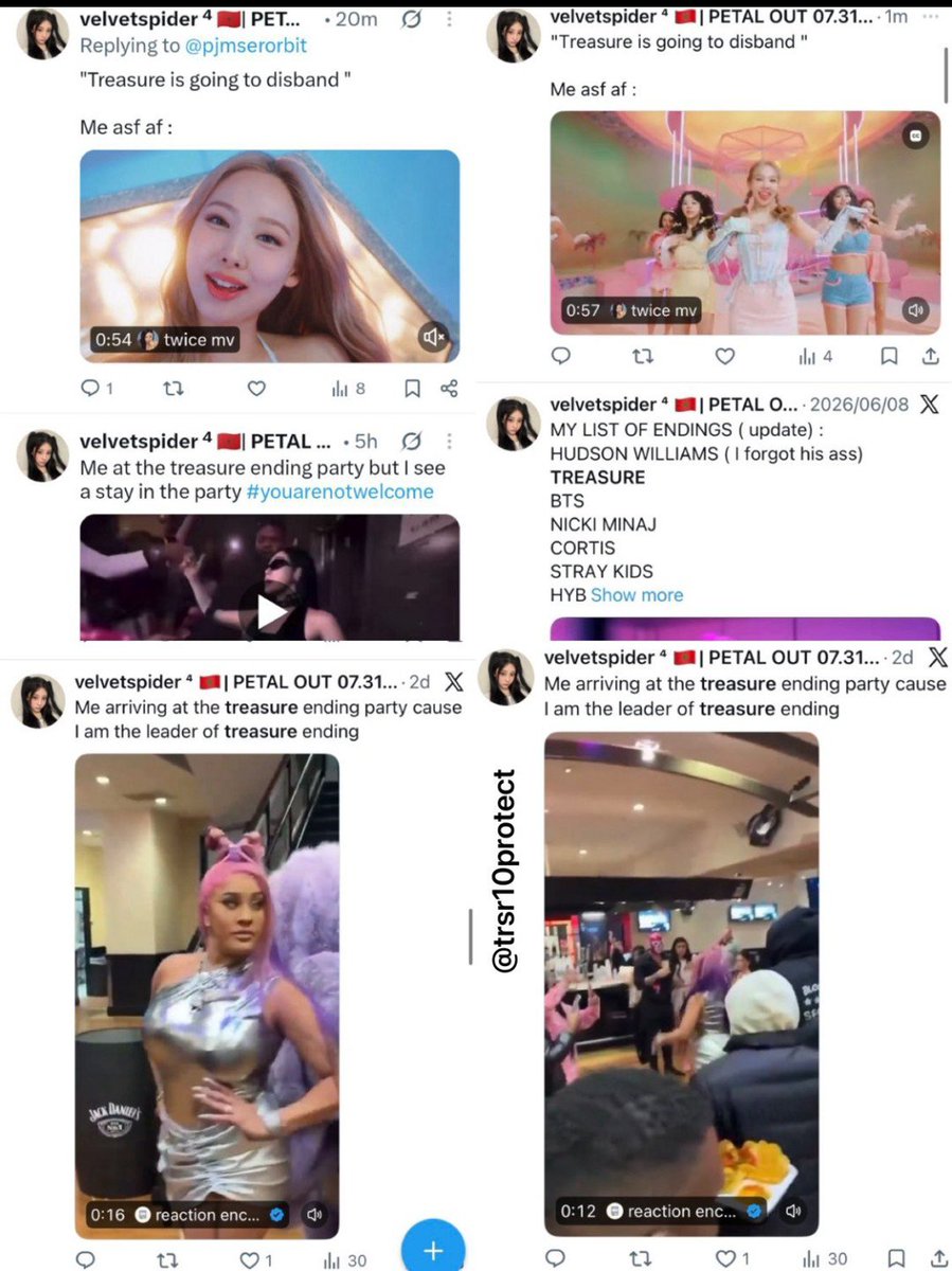 trsr10protect's tweet photo. 🚨Mass report 🚨 
❗️ Account hating on  TREASURE MEMBERS ❗️
calling out all teumes to report these accounts
Acc link 
🔗 https://t.co/5DmaLY4aBh
🔗 https://t.co/rnV352CeW9
🔗 https://t.co/EJBLvVAkZD
⚠️ Report under: 
Hate, abuse &amp; harassment
Violent Speech 
SPAM https://t.co/mZmhnbblz5
