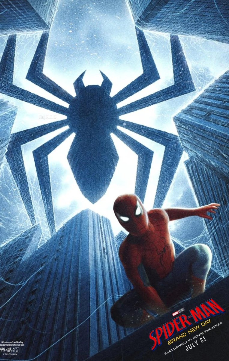 RajKumarPosters's tweet photo. Here are some few amazing posters for #SpidermanBrandNewDay, coming into theatres on 31 July! https://t.co/fo9idPpFwx