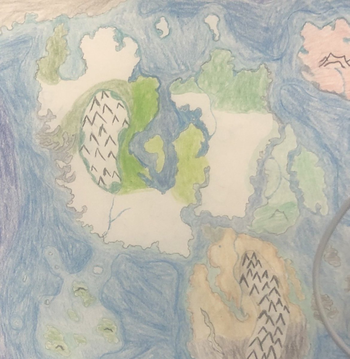 Nebulas_Nova's tweet photo. it’s kind of crazy to think i started drawing this map in high school before i graduated, and that im still improving and working on it to this day…. planning on going back again soon to make the rest of it this detailed (maybe you’ll have to stick to see;3 https://t.co/vwrdswOWB6