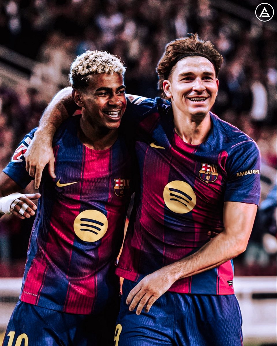 sudanalytics_'s tweet photo. - El Barça necesita un 9, ¿a quién fichas?

- Lamine Yamal: “ME GUSTA MUCHO JULIÁN”.

¿Se viene esta dupla? 😮‍💨🚬 https://t.co/QX8hn9Qvi7