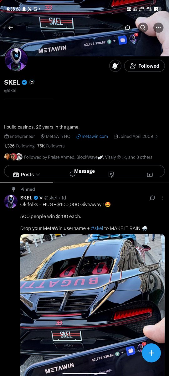 heisteED's tweet photo. @Mrbankstips @skel Proof my boss😭😭
God let today be my day 🤲🤲
@Mrbankstips https://t.co/Mtd31mP6XN