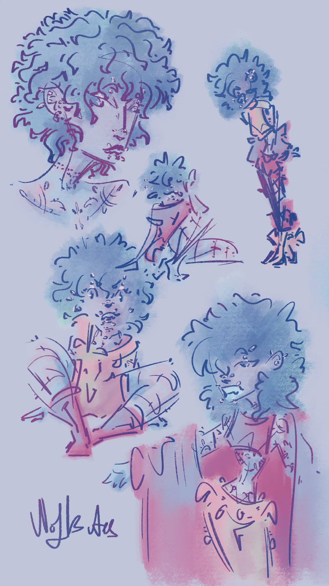 NoOneBites's tweet photo. Cant decide colours let them choose themselves #sketching #oc https://t.co/RCI4sy1hws