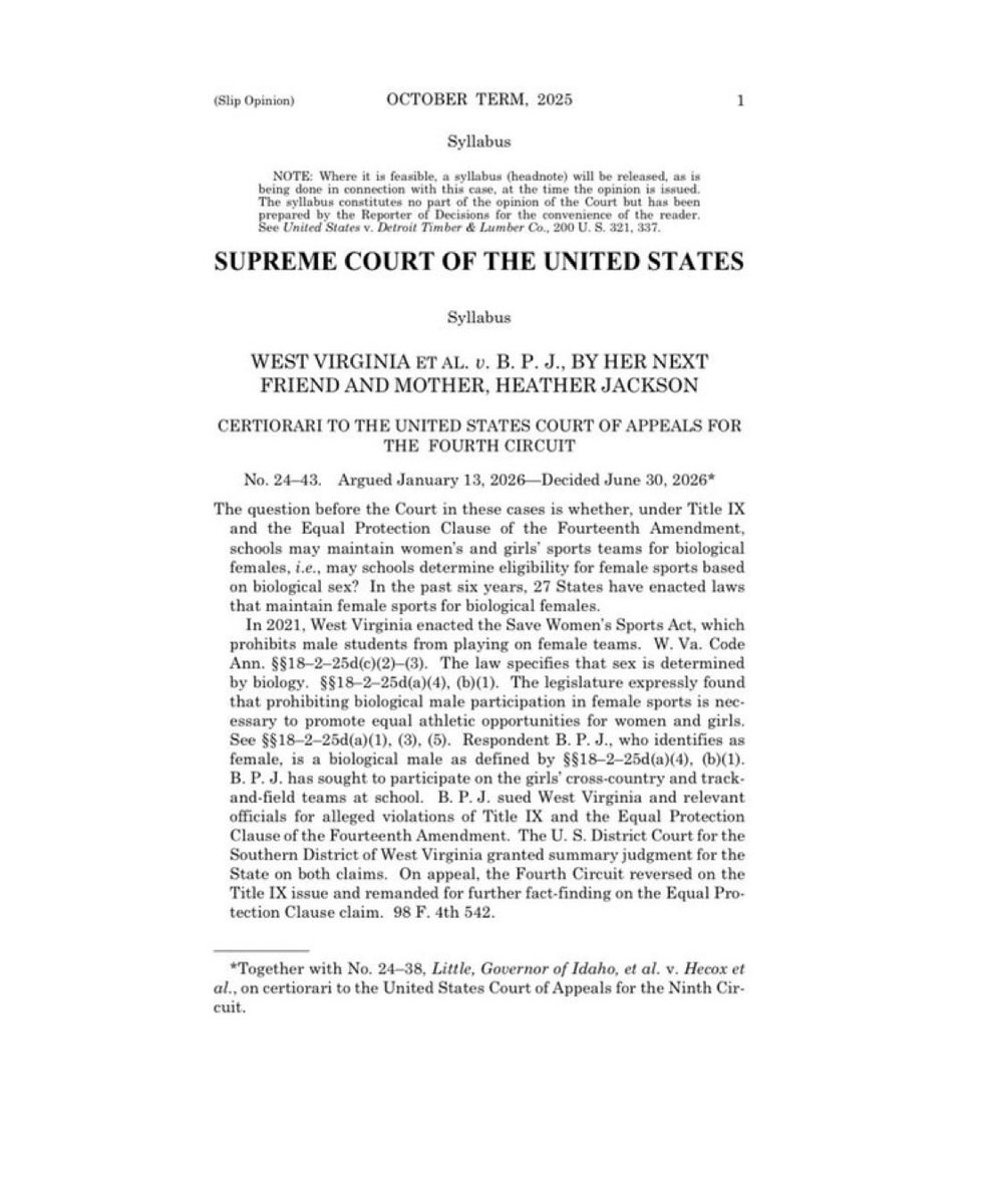 allenanalysis's tweet photo. BREAKING: The U.S. Supreme Court has ruled against Trump’s executive order and upheld birthright citizenship.

The Court held that citizenship is guaranteed to people born in the United States, including those whose parents are undocumented or only in the country temporarily.

This is one of the clearest reaffirmations of the 14th Amendment in modern history.

At its core, this ruling protects a simple constitutional promise: if you are born here, you belong here.

🇺🇸 Equal citizenship is the foundation of a multiracial democracy.