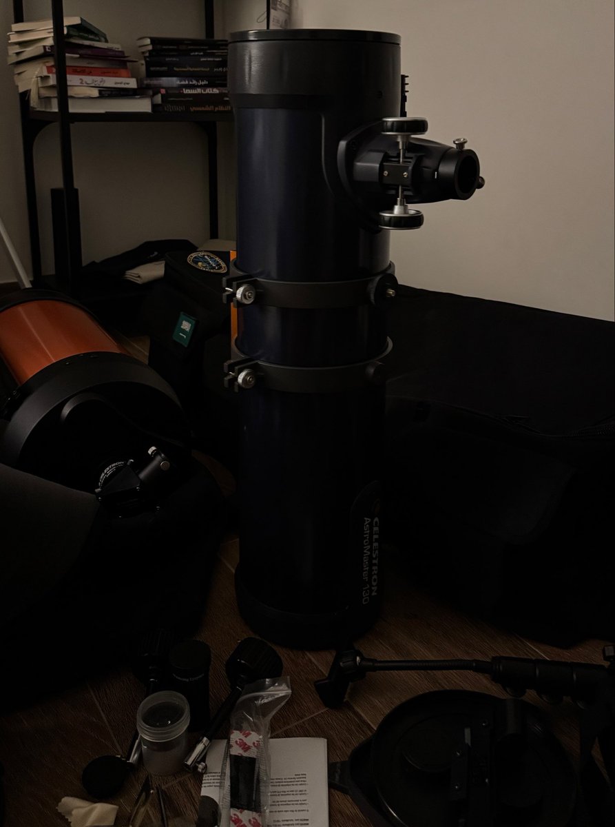 HadeelInSpace's tweet photo. تلسكوب Celestron AstroMaster 130EQ للبيع

معه:
فلتر شمسي
شنطة للتلسكوب
عدسة واحدة

تلسكوب ممتاز للمبتدئين ولمشاهدة القمر والكواكب وبعض الأجرام السماوية

للتواصل على الخاص https://t.co/dj7ZlaZ0yv