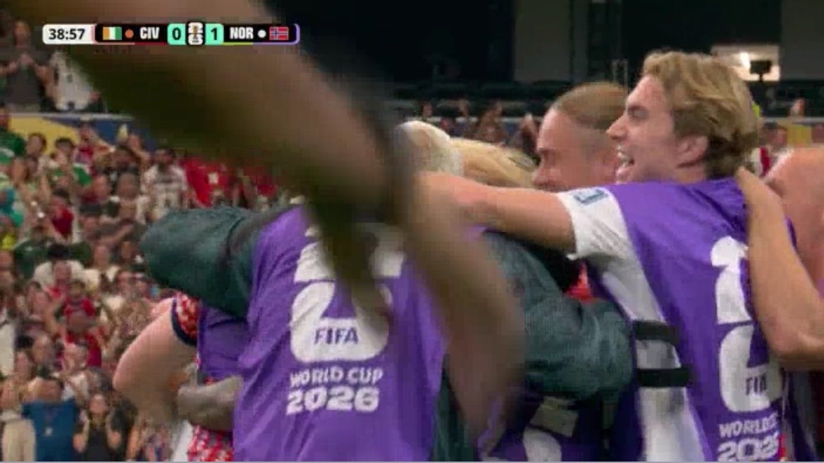 agent_outh's tweet photo. Goal Norway scores
What a chance, What a goal by Nusa ⚽️⚽️⚽️ https://t.co/0s2jCiKkAW