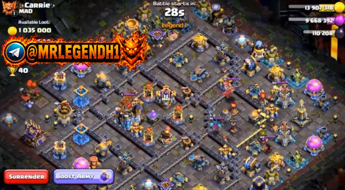 MRLEGENDH's tweet photo. Legend base
Vo Tinh ❄️MAD:https://t.co/c5v4EeBsyN
❤️Goa-Han❤️:https://t.co/dOiSAUhN0S
Vo Tinh♣️MAD:https://t.co/u9p6sAmnfd
✨Carrie✨:https://t.co/PIWe4nxLf7
#MRLEGENDH #coc #clashofclans #th18 #legendbase https://t.co/9TcFEcKEsE