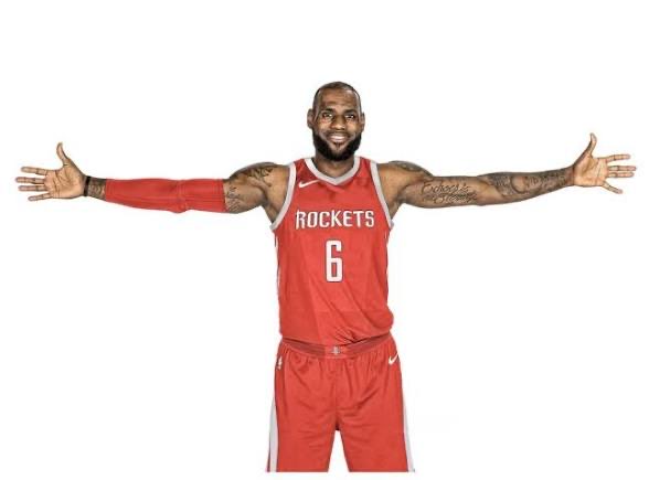 SleeperRockets's tweet photo. Come home LeBron https://t.co/aFMOjIoKkL