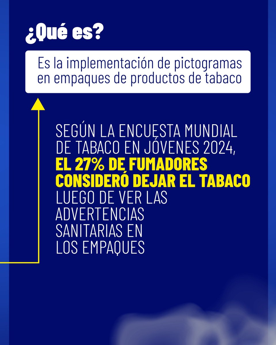 Salud_Ec's tweet photo. ⚠️ En Ecuador, el tabaquismo no solo enferma, nos quita 18 vidas por día. Como Ministerio de Salud, liderado por el Dr. @JaimeOBernabe, implementamosla XV Ronda de Advertencias para que sepas que cada cigarrillo o vapeador te resta la oportunidad de vida 🚭. https://t.co/M4xxQ9J57I