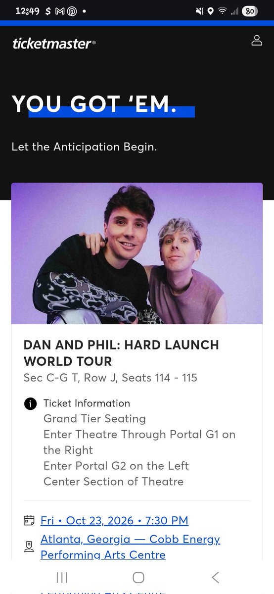 eggs_nbacon's tweet photo. Who else is coming the Atlanta your?? @danielhowell @AmazingPhil https://t.co/w6z95GB7NG
