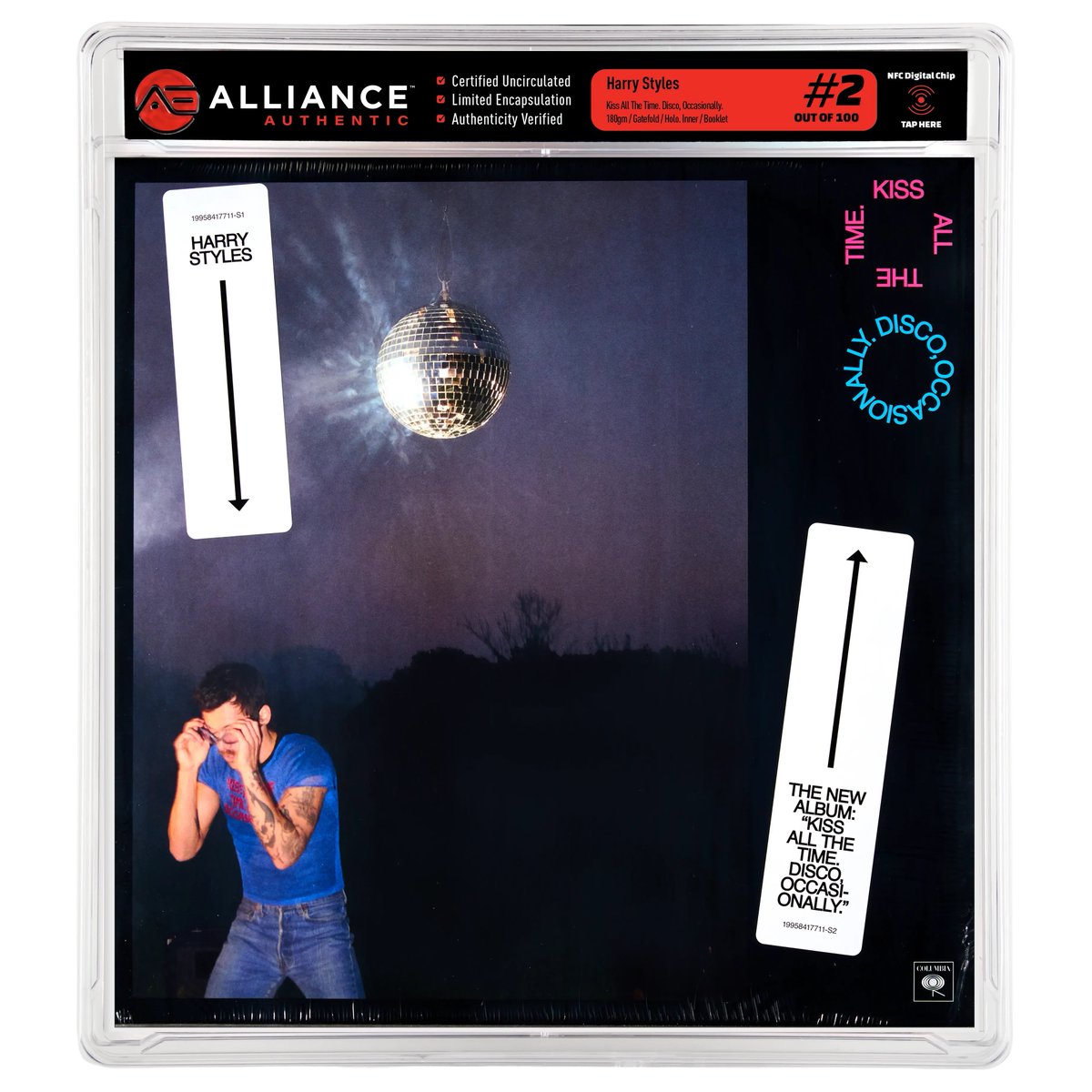 AllianceAuth's tweet photo. Encapsulation happens before it ever reaches the store, the shelf, or the used bin. 

This new @Harry_Styles was pulled straight from the pressing source and sealed untouched, with the full provenance built in from day one. 

https://t.co/p1OYpj54HM https://t.co/7eEC31Lf8n