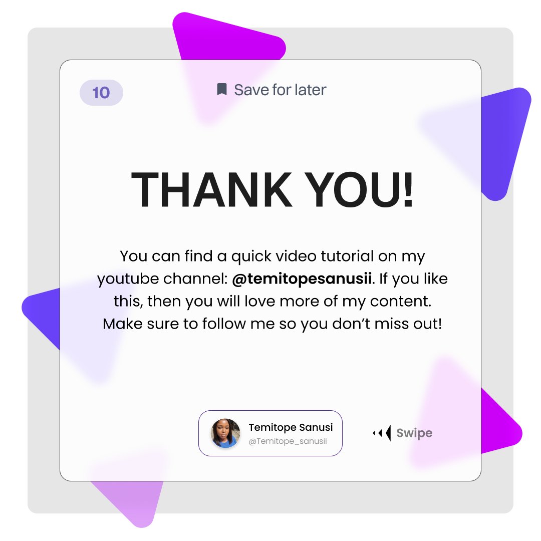 temitopesanusii's tweet photo. If you like this, then you will love more of my content. Make sure to follow me so you don't miss out!

#trending #figmatutorial #figma #UIUXDesign #figmamotion https://t.co/PPXsWt70uv