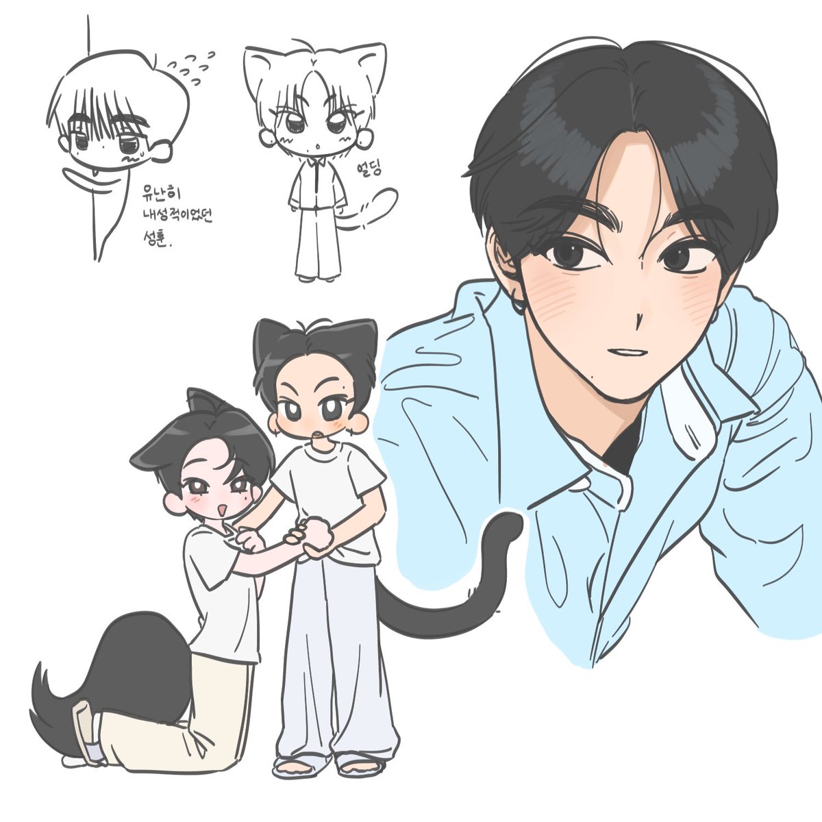 ddun_3_'s tweet photo. 요즘 낙서만 하는군뇨...크흠......... https://t.co/EGjroBtFuh