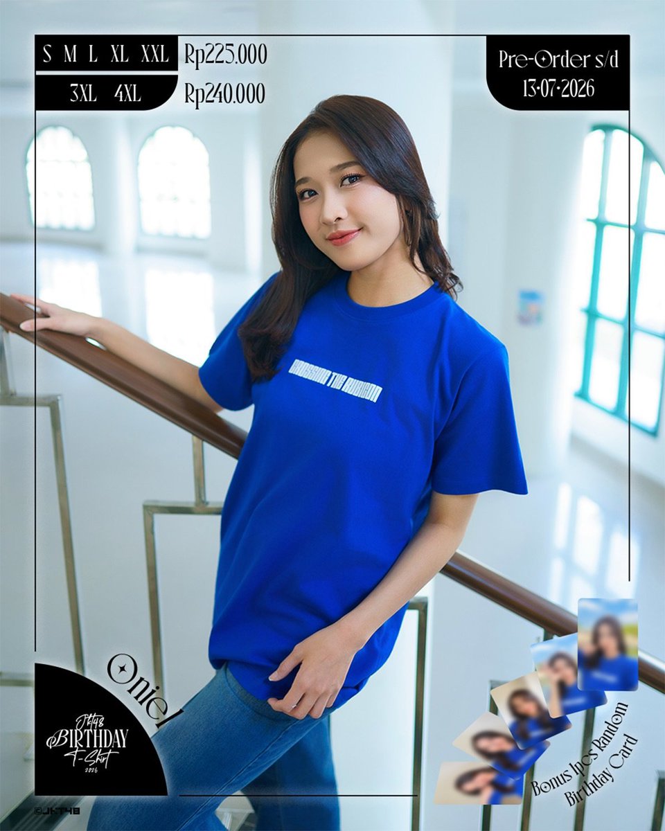 Ra_Vall_'s tweet photo. #UpdateBirthdayTShirtJKT48
Update Pembelian Birthday T-Shirt
- Oniel
- Kathrina 
- Fritzy
----------------------------------------
Oniel : 288 Terjual
Kathrina : 221 terjual
Fritzy : 208 terjual
----------------------------------------
Dokumentasi di ambil Jam 00:45 https://t.co/F5QUfVXGYf