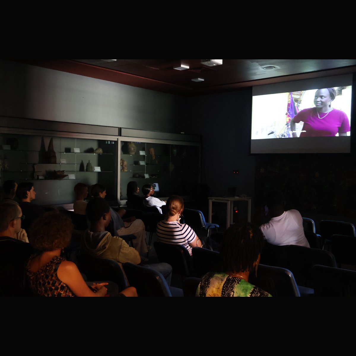 BlessingBulusYa's tweet photo. Screening Mi Tazi at the Yemisi Shyllon Museum of Art a few weeks ago is one moment that will stay with me for a long time. https://t.co/QWX7Zb0xQg
