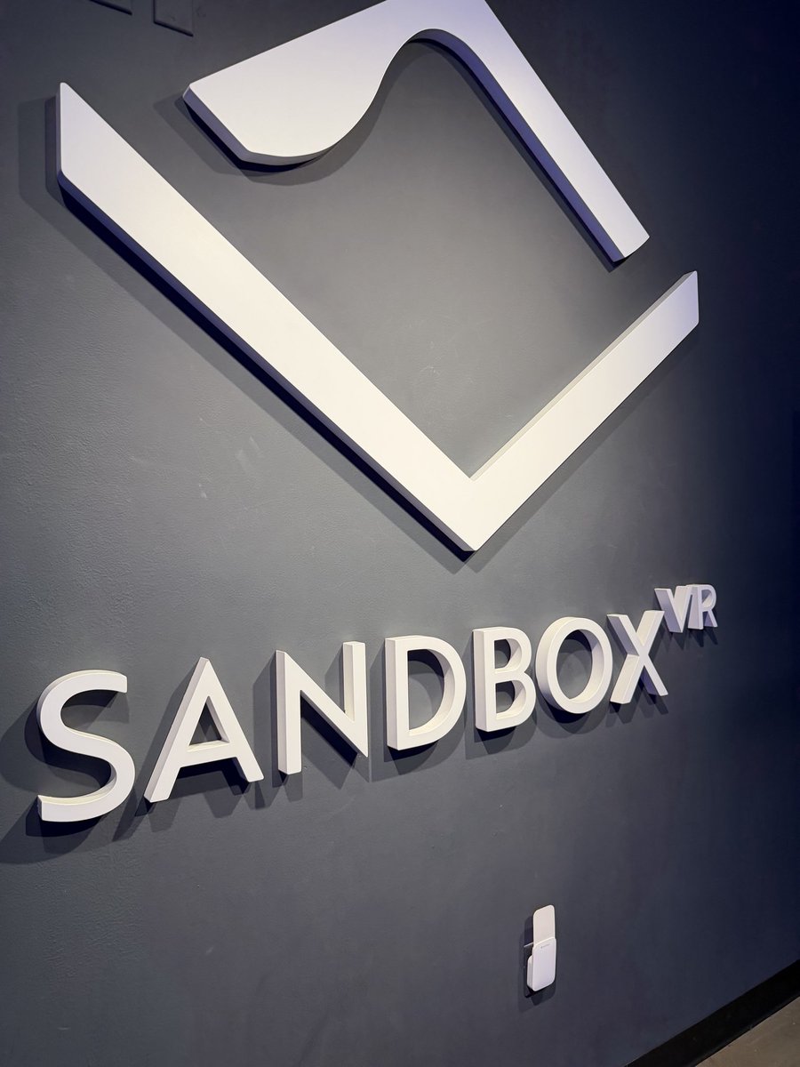 ThisIsBabyJ's tweet photo. Went to Sandbox VR last night. Was dope, but I got super freaking hurt, crashed into the wall because I got lost in the sauce playing Squid Games. Ugh. https://t.co/6L5kgSd0T8