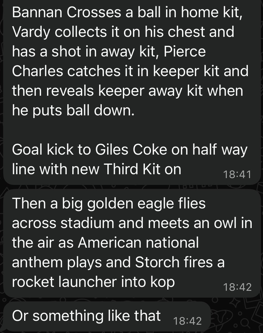 SamW1802's tweet photo. Kit launch idea that’s just come through the group chat #swfc https://t.co/PCfRv7wcMX