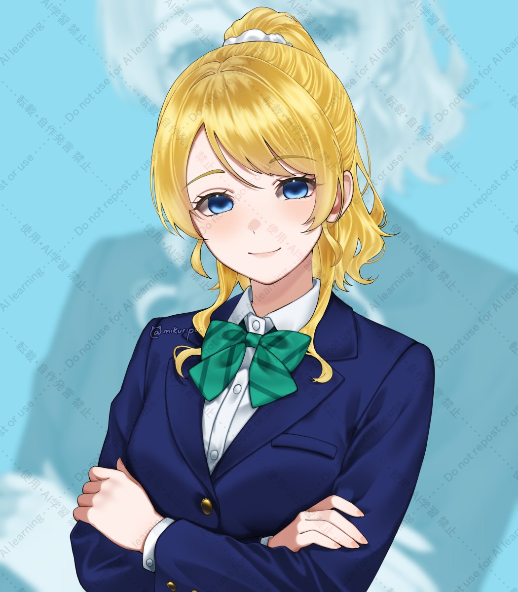 mikuripon's tweet photo. He participado en este zine con el retrato de Eli Ayase! 
Fue muy lindo participar, y el trabajo de todos es genial. Por favor, vayan a darle un vistazo! <3

#lovelive #LLFanZine16th #ラブライブ https://t.co/DOtTpFZN3G