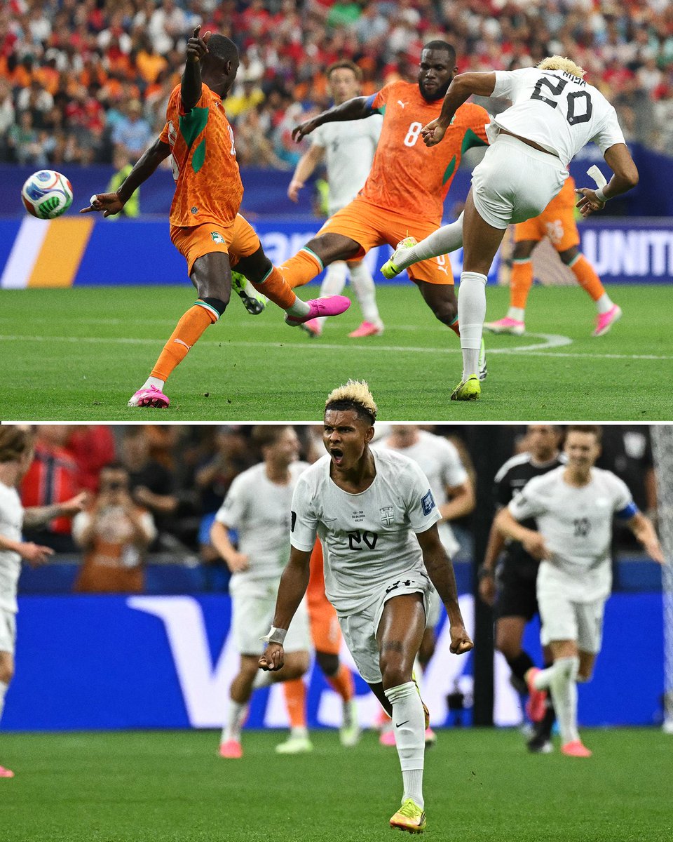highlightplugg's tweet photo. Norway strike first 🇳🇴🔥

Antonio Nusa scores, Martin Ødegaard assists, and Norway lead Ivory Coast in the World Cup Round of 32.

Huge knockout-stage goal.

#WorldCup2026 #Norway #IvoryCoastVsNorway https://t.co/OoUaExQXQX