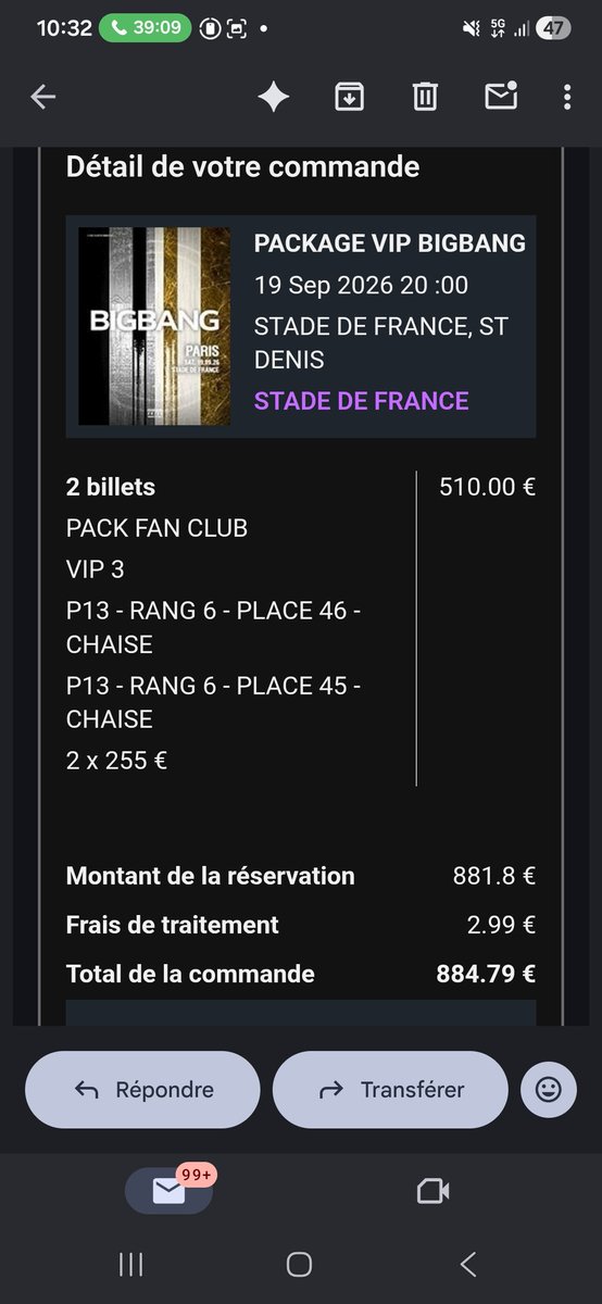 miimivongo's tweet photo. Bonjour, ayant réussi à avoir des vip 1 je revends mes vip 3 pour le concert de big bang. N'hésitez pas à me contacter pour plus d'informations  ^^ https://t.co/JMDGrVFEJi