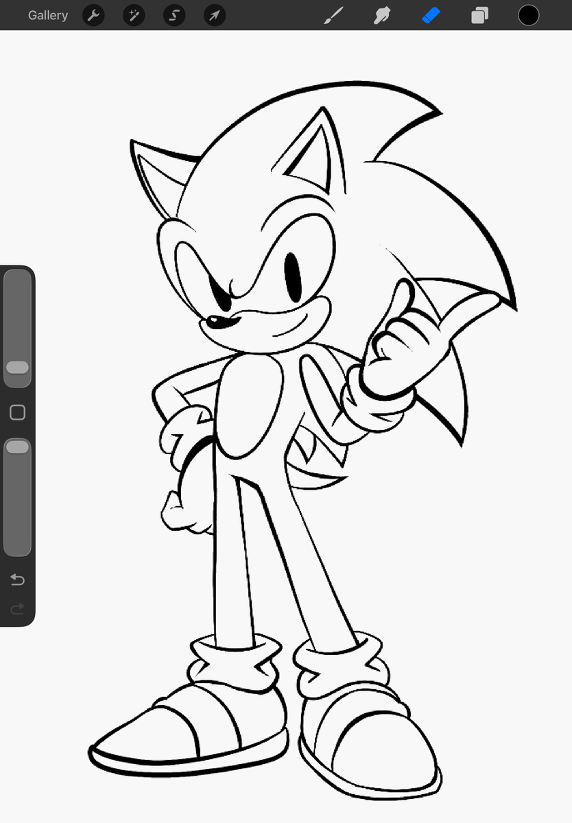 CaptainDizzyDX's tweet photo. random sonic to make sure i still know what im doing https://t.co/IkRFU5t0Dh