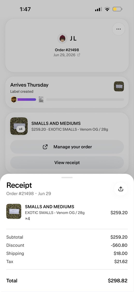 ColdHotpocket57's tweet photo. @Akachato06Jesus @JLittys Can’t wait for it to touch down first time buyer here been hearing great things. 🕺🏽🕺🏽 https://t.co/zm7fL0NoOQ