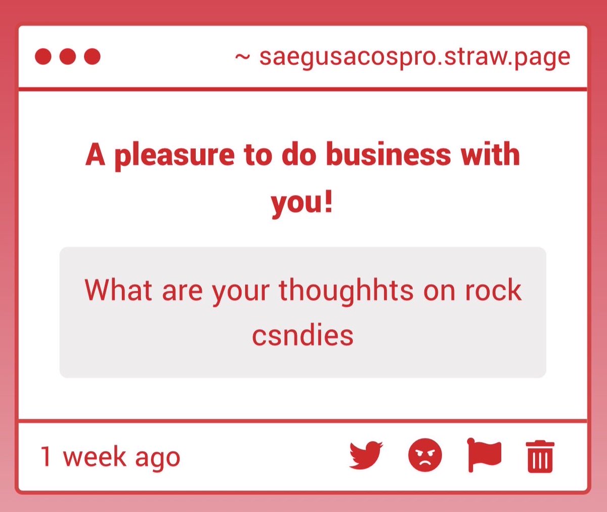 saegusacospro's tweet photo. It seems you have rock candy on your mind! I do not have any particular preferences towards them. They are pleasant to look at, though! https://t.co/w3MNKzEzrg