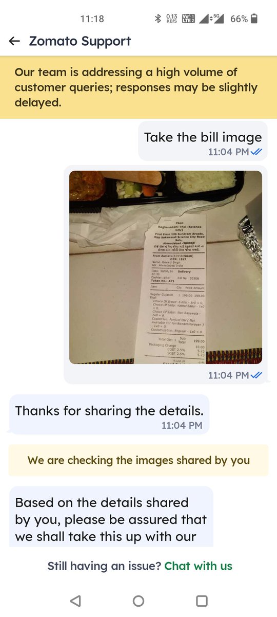 ImGovindSinghRP's tweet photo. This is how @zomato serving.

Ordered something else, received something else.
91/- coupon and enjoy

Really????
#Boycott #zomato #wrongfood #delivery #zomatocare https://t.co/u7MfrdvG8k