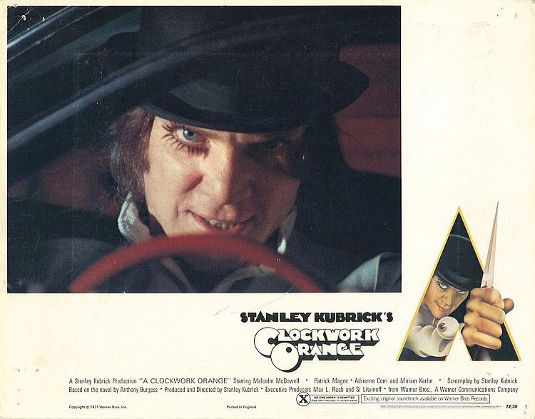letmefeedonyou's tweet photo. a clockwork orange (1971) lobby cards https://t.co/Y8j9G6OxoS