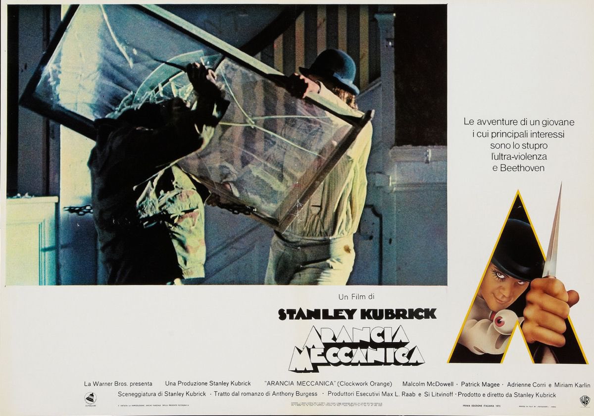letmefeedonyou's tweet photo. a clockwork orange (1971) lobby cards https://t.co/Y8j9G6OxoS