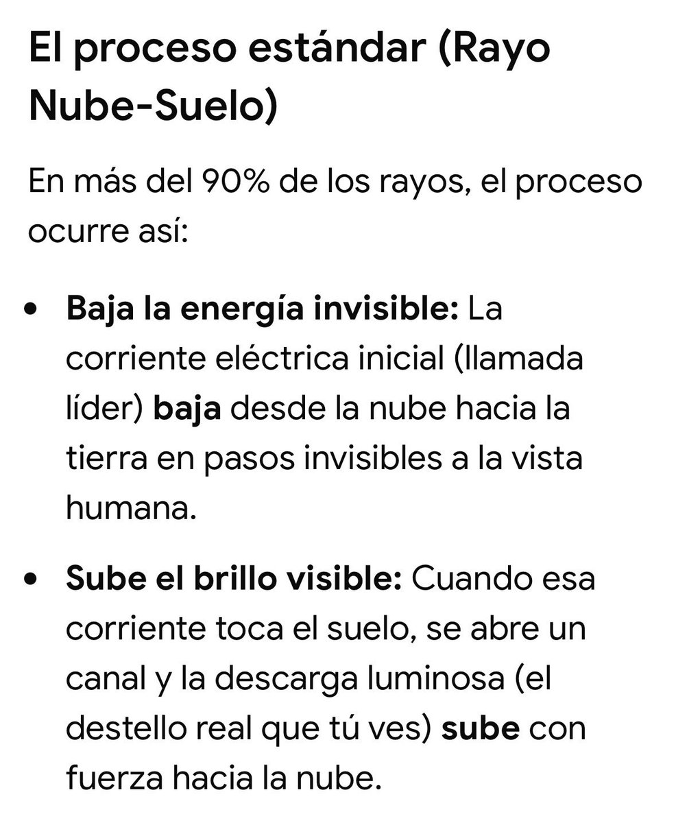 MiSegundoYo_'s tweet photo. @EnigmasEnX Pues no soy experto pero desde la primaria nos enseñaron que el proceso es muy rápido pero el rayo o descarga  tiende a subir: https://t.co/XKn87Jm5N3