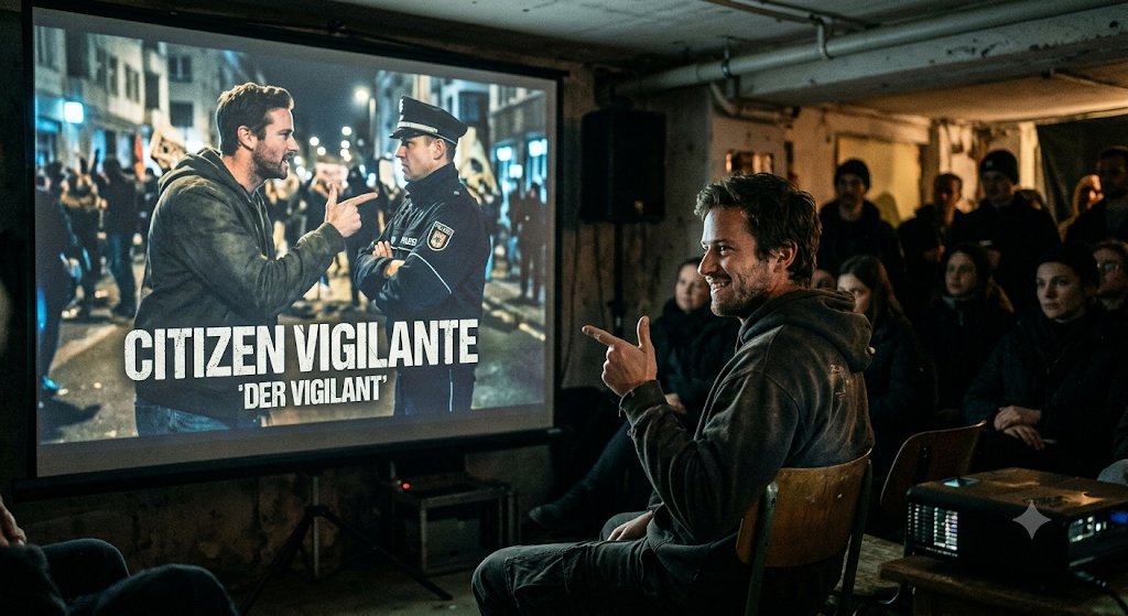 WaysToGo_Hamby's tweet photo. This is the ultimate administrative self-own. The German government didn't just step in it; they validated the entire thesis of the film.

The Movie: The state is an obstructive, incompetent entity gaslighting its citizens about public safety.

The Real World: The state bans the movie because it depicts an obstructive, incompetent entity gaslighting its citizens about public safety.