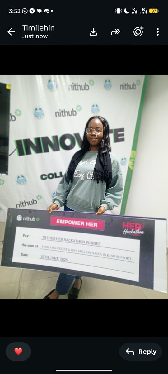 buildwithfavvy's tweet photo. We came 3rd! 🥉💜

So proud of my team and everything we built with ComplyHer.

Huge shout-out to my teammates—the real builders behind this project. Couldn't have asked for a better team.

On to the next challenge. 🚀

#Hackathon #BuildInPublic #WomenInTech https://t.co/gQXx2geq7B