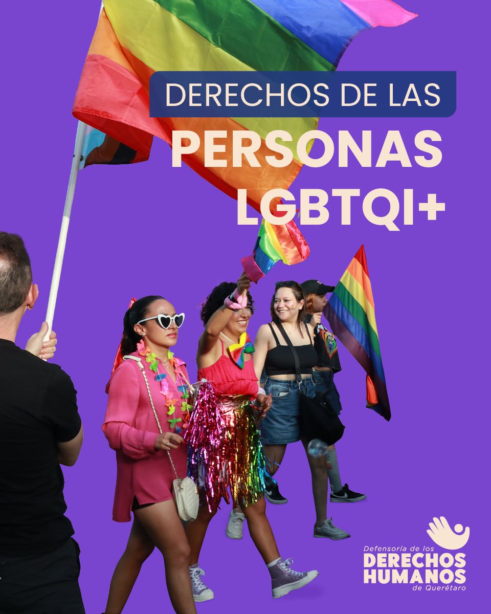 DDHQRO's tweet photo. 🌈 Los derechos humanos son para todas las personas, sin excepción.

Conoce algunos de los derechos que protegen a las personas LGBTQI+ y contribuyen a construir espacios más igualitarios, seguros y libres de discriminación.

#LaDignidadNosUne https://t.co/M2RZJ2ERq1