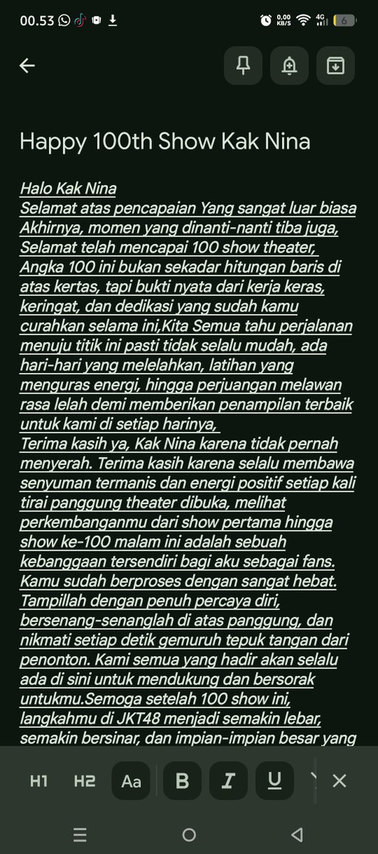 Ra_Vall_'s tweet photo. @Hasruull @Nachia_JKT48 @YokinachiaID Woww Ada yang 100 show Selamattt Yaaa @Nachia_JKT48 https://t.co/Wdy5RtN874