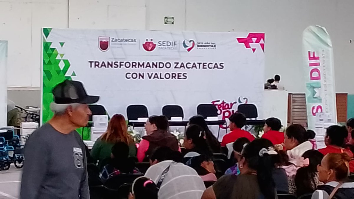 incluzac's tweet photo. 🔹| Caravana Transformando Zacatecas con Valores en el Municipio Mazapil, en donde se cuenta con un módulo del Instituto para la Inclusión de las Personas con Discapacidad Zacatecas.
¡ Te esperamos !

#ElAñoDelProgreso https://t.co/LLqJ9BULvH