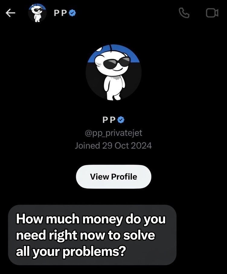 PandellaGambles's tweet photo. How much money would you ask for?

Like + Retweet ♻️

Drop your numbers below 👇 https://t.co/nwcRnHqvFG
