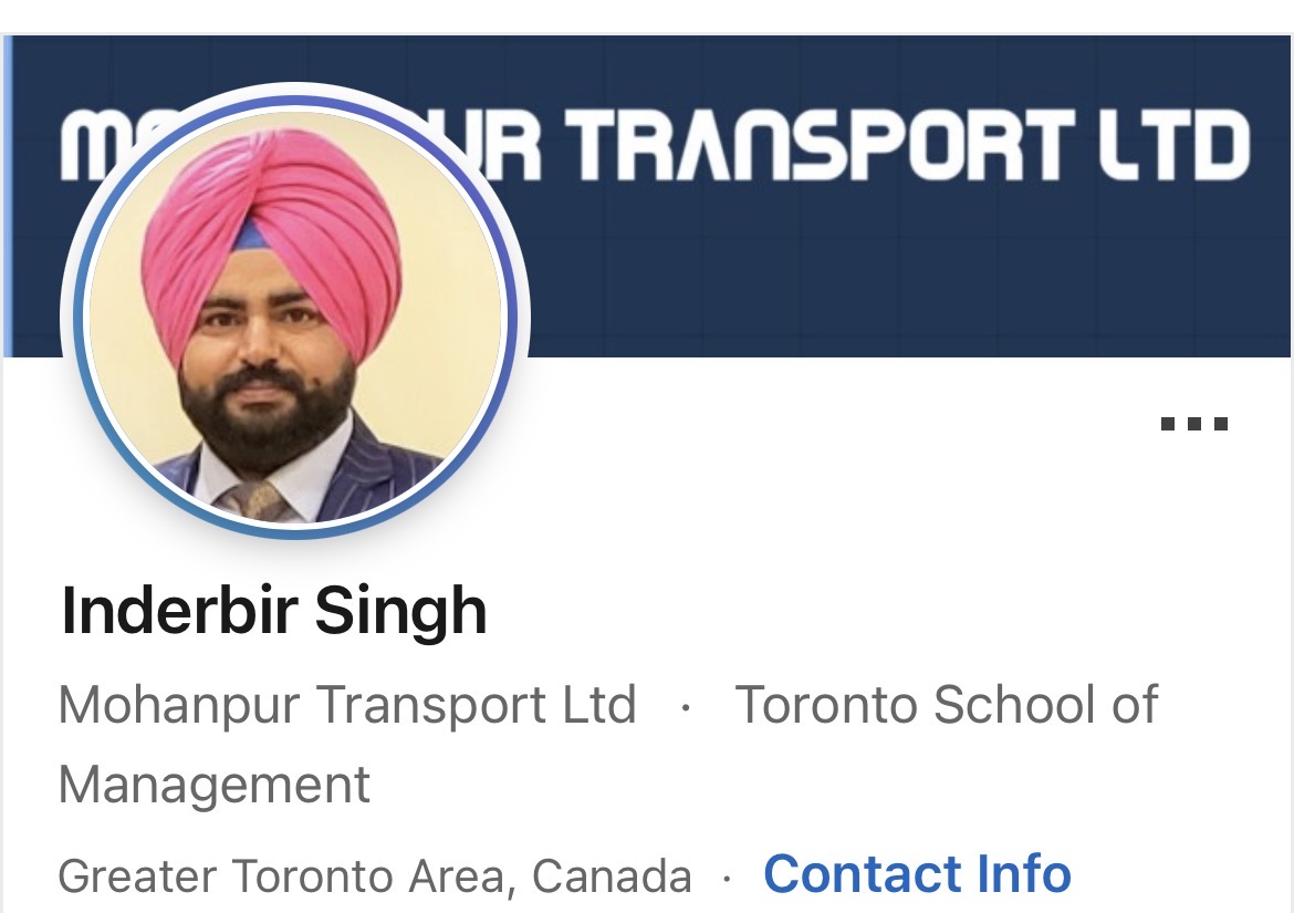 bears_aware's tweet photo. The trucking company involved in the rear end collision of the Ivandale dairy farm tractor is Mohanpur Transport Ltd operated by Inderbir Singh. https://t.co/rMx61heXoZ