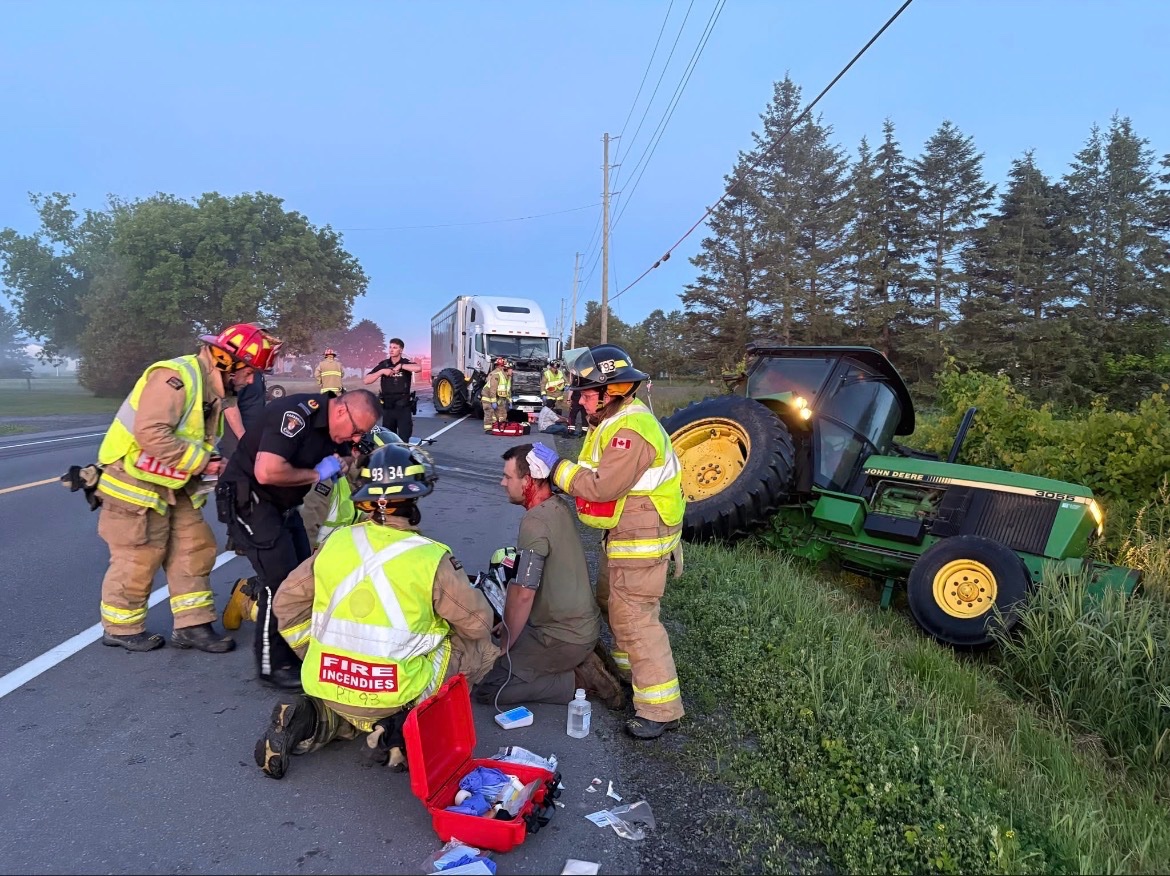 bears_aware's tweet photo. The trucking company involved in the rear end collision of the Ivandale dairy farm tractor is Mohanpur Transport Ltd operated by Inderbir Singh. https://t.co/rMx61heXoZ