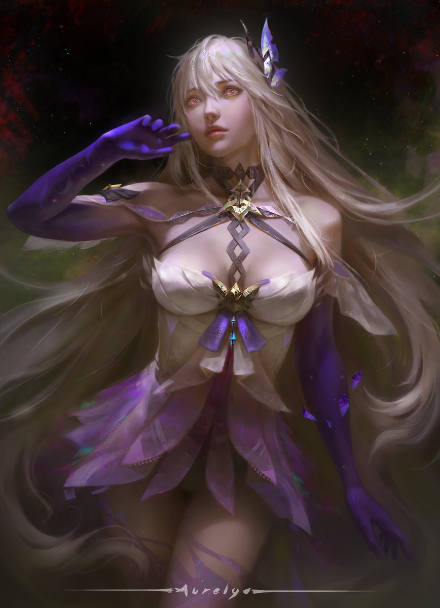 Aurelya_art's tweet photo. 🌌 #Skirk #GenshinImpact https://t.co/dP6fmWfua6