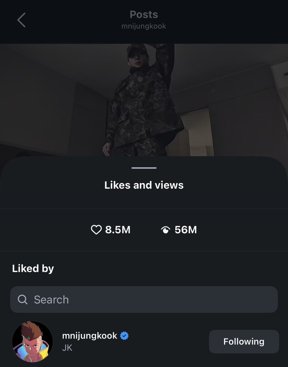 jjk_thv's tweet photo. “Jungkook deleted the SWIM video on tiktok”

Jungkook LIKING ❤️ the said SWIM video on Instagram: https://t.co/HZxT5pvNP0