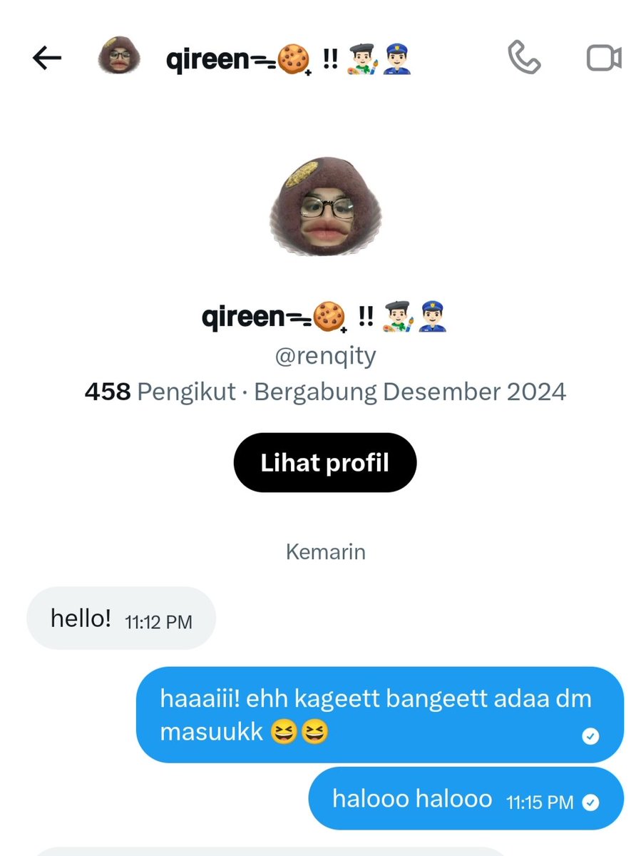 louiavei's tweet photo. teman-teman, be careful yaa! kalo kalian di dm sama akun ini langsung block dan report aja, yang hampir jadi korban udah banyak bukan cuma aku. jangan panik asal pencet link yang dikasih sama dia pokoknya, aaa keseeelll 😤 https://t.co/UEg4gMOkye