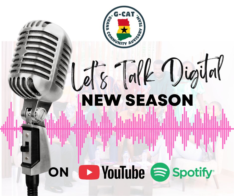 GCAT_dhrp's tweet photo. 🎉 We're excited to announce that #LetsTalkDigital is now on Spotify! 🎧
Listen to conversations on digital health, AI, online safety, digital rights, data privacy, and technology-facilitated abuse—wherever you are.
▶️ Watch on YouTube
 🎧 Listen now on Spotify https://t.co/Fi6vvwDdxh