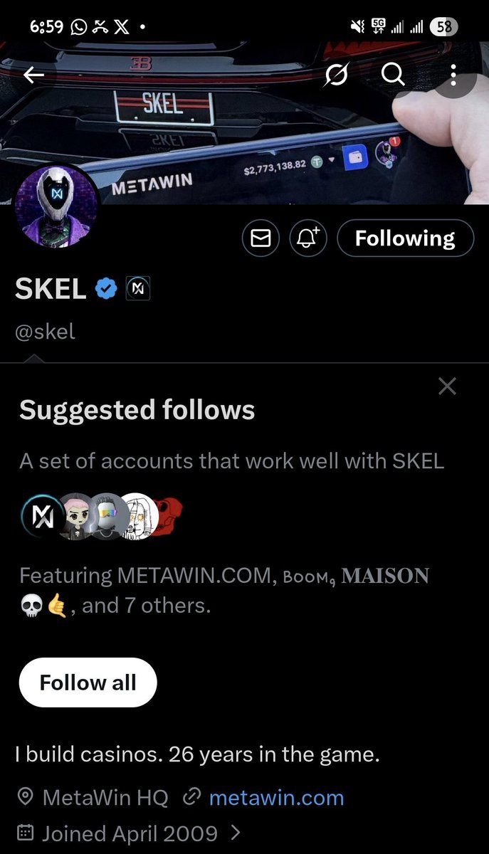 Chrisoftboy's tweet photo. @Mrbankstips @skel Proff

Stake id : Chrisoftboy2 😁
@Mrbankstips https://t.co/cdElJ7ubgd