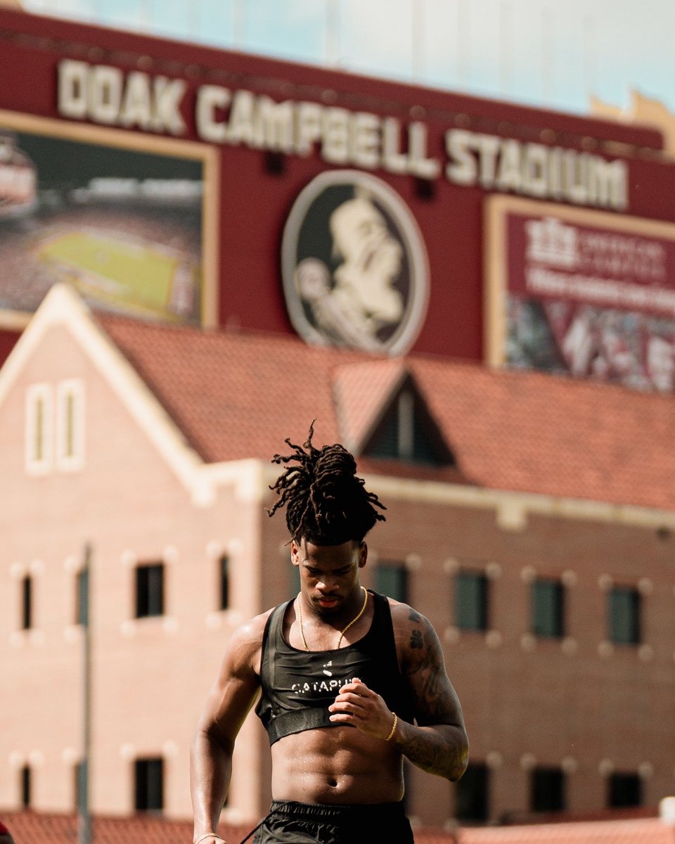 FSUFootball's tweet photo. great day to have a great day ‼️

#NoleFamily https://t.co/wDJRW7Nz7O