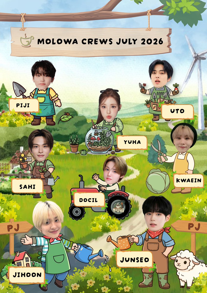 GSPCAFE's tweet photo. ⠀⠀⠀⠀⠀⠀⠀⠀⠀⠀⠀⠀⠀⠀⠀

𝘾𝙧𝙚𝙬 𝙤𝙛 𝙅𝙪𝙡𝙮 𝟮𝟬𝟮𝟲 ♡ 

𝙋𝙟: @Jihuund @jjunseou

𝘾𝙧𝙚𝙬: 

@pjieongwu 
@rutoonoirst 
@yuharann 
@joasahii 
@doyourvg 
@seungkwaein https://t.co/zAGOXe9u3J