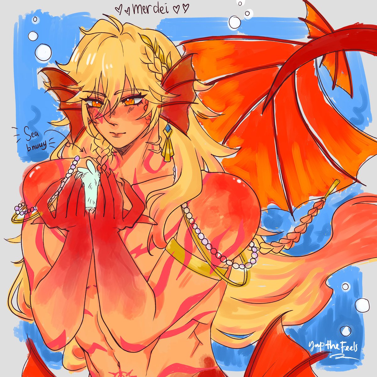 YupTheFeels's tweet photo. its not mermay, but still have this merdei 🫴 #mydei #hsr https://t.co/jILBSojH0s
