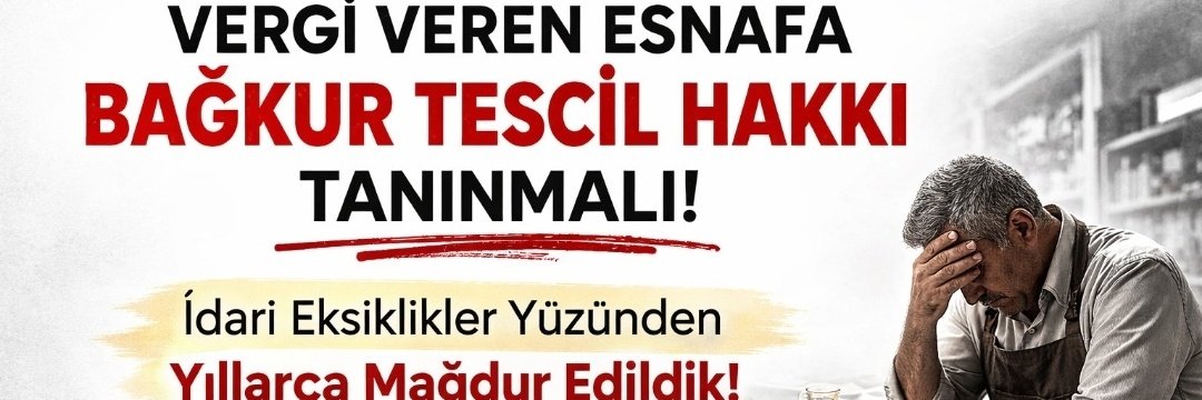 Toprak2349's tweet photo. 𝐁𝐔 𝐁𝐈̇𝐑 𝐍𝐄𝐒𝐋𝐈̇𝐍 𝐄𝐌𝐄𝐊𝐋𝐈̇𝐋𝐈̇𝐊 𝐕𝐄 𝐒𝐀𝐆̆𝐋𝐈𝐊 𝐌𝐔̈𝐂𝐀𝐃𝐄𝐋𝐄𝐒𝐈̇𝐃𝐈̇𝐑!
#BağKurTescilMağdurları olarak vicdanlara sesleniyoruz:
#BağKurYenidenTescilEdilsin
𝐋𝐔̈𝐓𝐔𝐅 𝐃𝐄𝐆̆𝐈̇𝐋, 𝐇𝐀𝐊𝐊𝐈𝐌𝐈𝐙!
@Akparti
@isikhanvedat
@tcbestepe
@sgksosyalmedya https://t.co/4ZYTU7l735