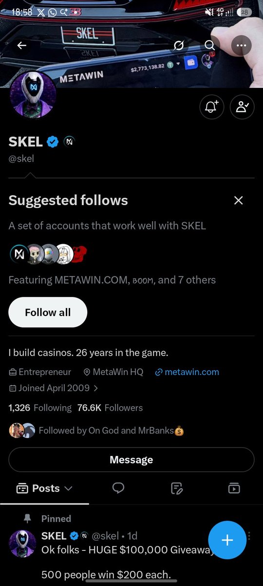 RR7T123's tweet photo. @Mrbankstips @skel Stake: Taizela https://t.co/UvAqttuC0r