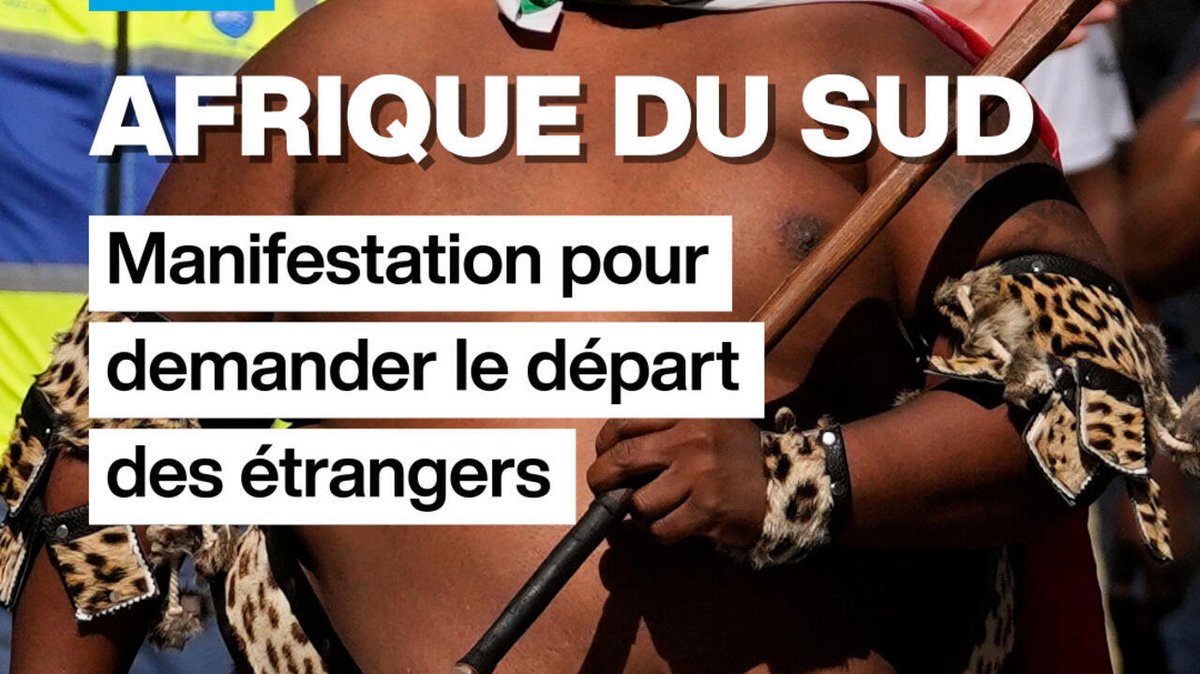 France24Afrique's tweet photo. Afrique du Sud: manifestation pour demander le départ des étrangers https://t.co/i21kmwq5y2 https://t.co/53NpbzeeNq