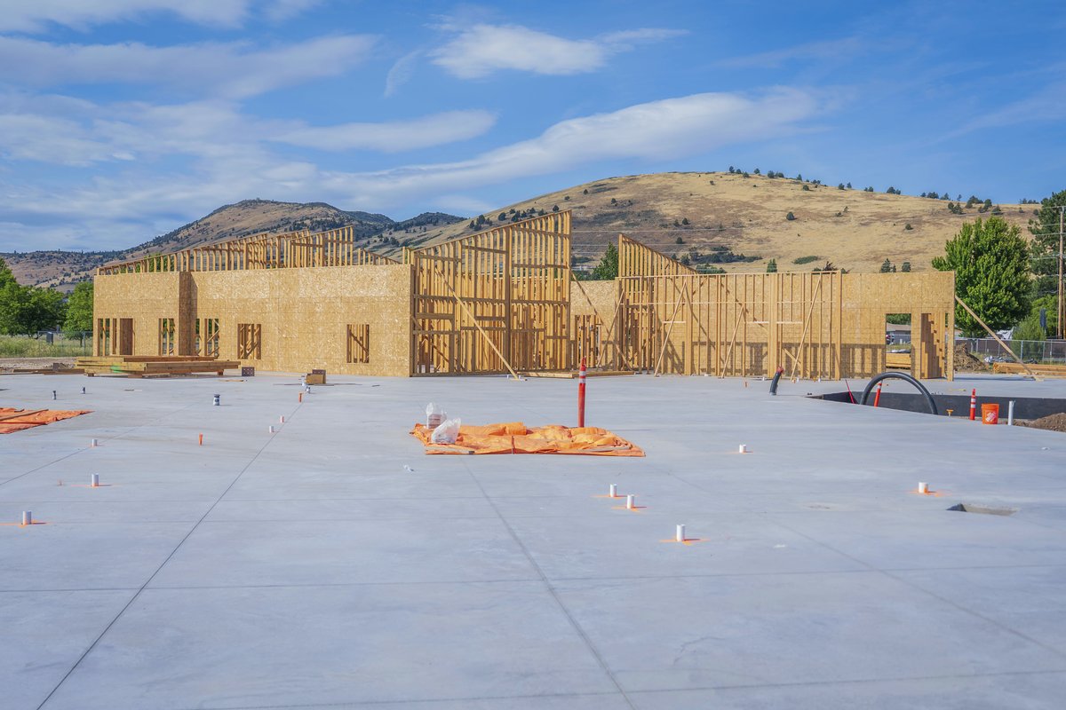 KlamathCC's tweet photo. More progress at KCC! 🏗️

Our Early Childhood Education Center is taking shape—bringing future classrooms to life and supporting students balancing school &amp; family.

🌱 Help us build what’s next: Learn more &amp; donate: https://t.co/xXqzBT3yqe

#KCC #AcornsToOaks #StudentSuccess https://t.co/IxtGIjjtcO